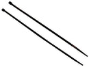 Fascetta di nylon 2,5x203mm nera