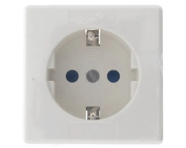 Base da Superficie Schuko Bianca 16A 250V | AS07101