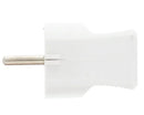Spina schuko bianca 16A 250V | AS07102