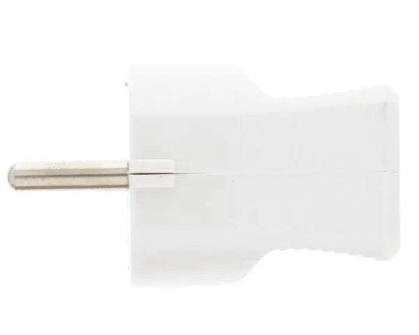 Spina schuko bianca 16A 250V | AS07102