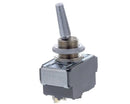 Interruttore unipolare cromato ø 12 mm.