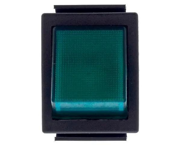 Interruttore bipolare lavastoviglie verde