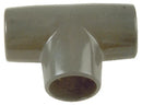 Tee a 90º per tubo rigido da 40 mm.