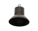 Piede a ventosa asse 8 mm. altezza 33 mm.