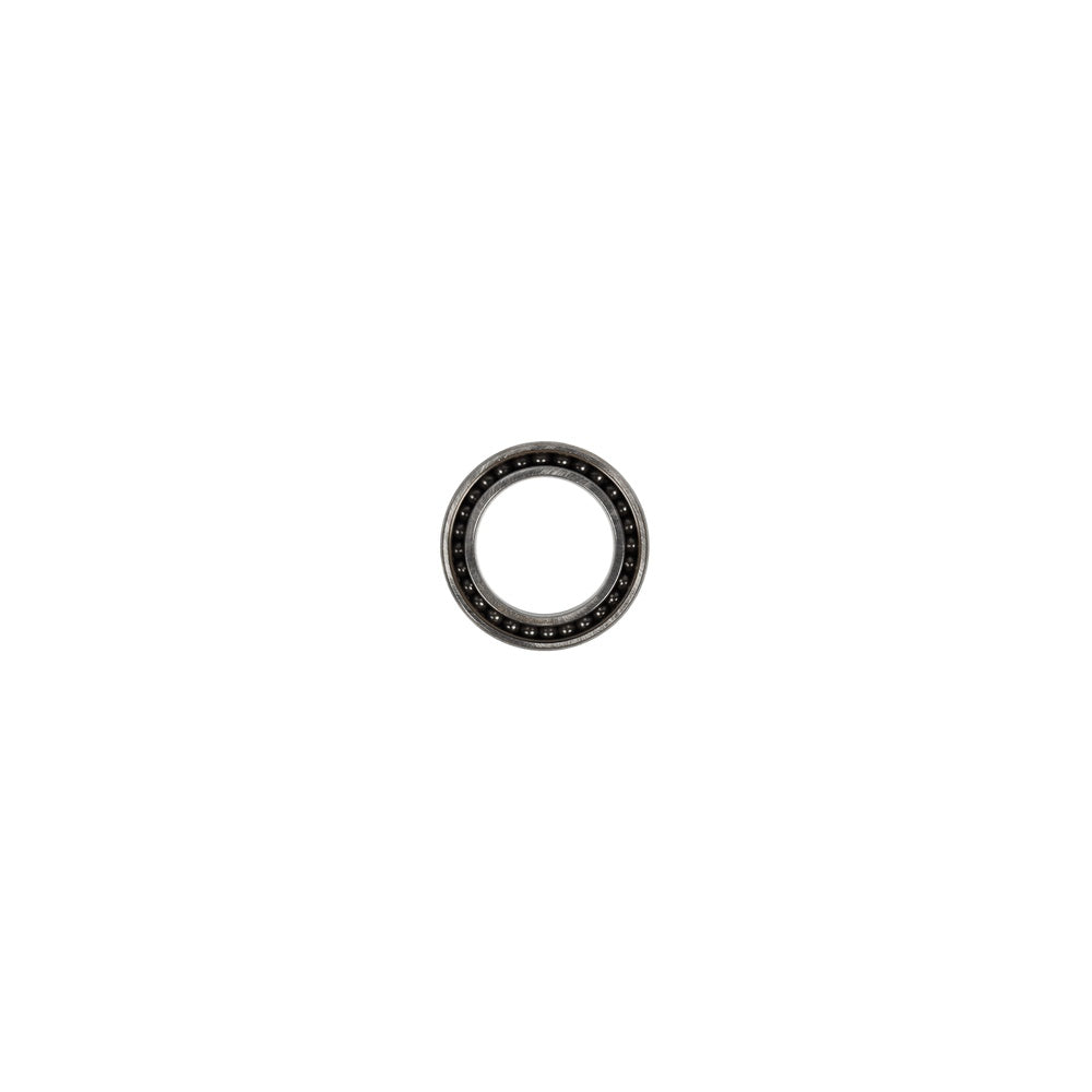 CeramicSpeed 61803 6803 open ball bearing with black ceramic balls on white background