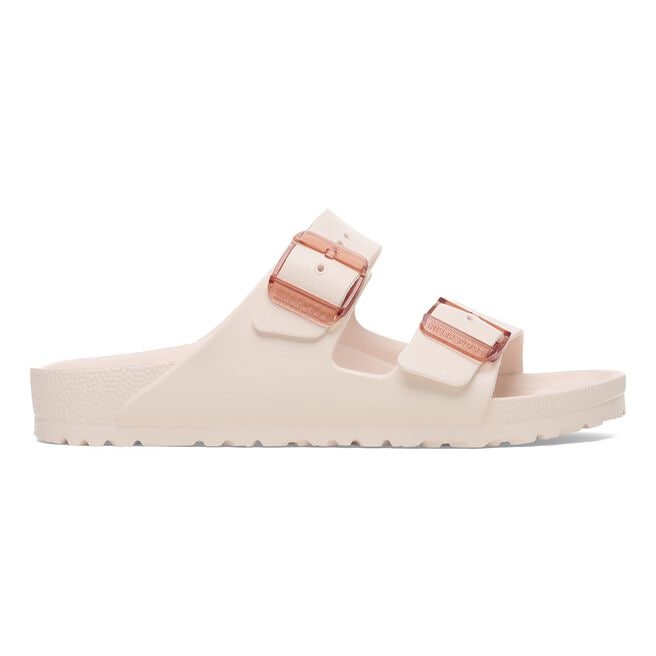 Birkenstock Arizona EVA sandal in light rose with double adjustable buckle straps