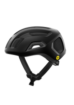 POC Ventral Air MIPS cycling helmet in matte black with gray accents