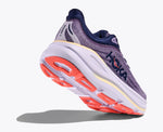Hoka Bondi 9 women's running shoe in varsity navy and nautical dusk colorway