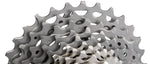 Shimano Dura-Ace CS-R9200 12-speed cassette showing stacked sprockets in silver