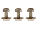 Kit di viti di fissaggio in acciaio inox M10 3 pezzi