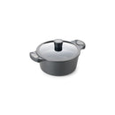 ALZA MATRIX cacerola baja con tapa aluminio fundido 24 cm.