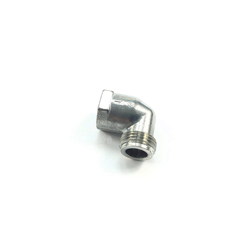 Racor gomito 1/2 gas cilindrico Bompani M59307004 per cucina