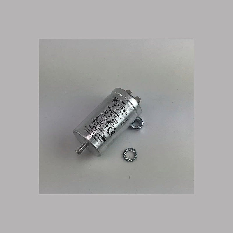 Condensatore metallico 7uF per asciugatrice Whirlpool originale