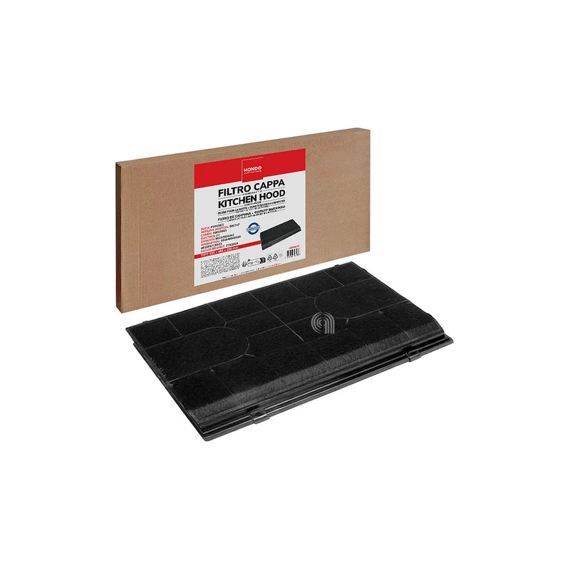 CANDY, ELECTROLUX, WHIRLPOOL, ... - Filtro di carbone rettangolare per cappa aspirante - 30930440