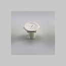 Gamba regolabile bianca d17,7x37,5 per frigorifero Indesit e Whirlpool