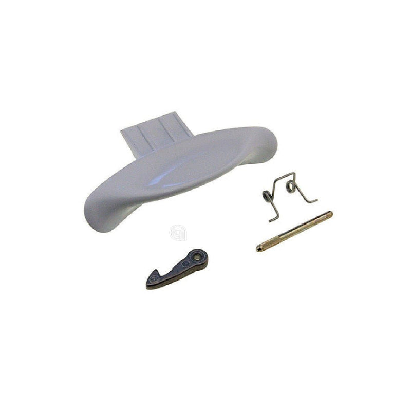 Set maniglia porta originale lavatrice Whirlpool Indesit Hotpoint