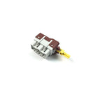 Interruttore a pulsante originale per lavatrice Electrolux cod 1240333003