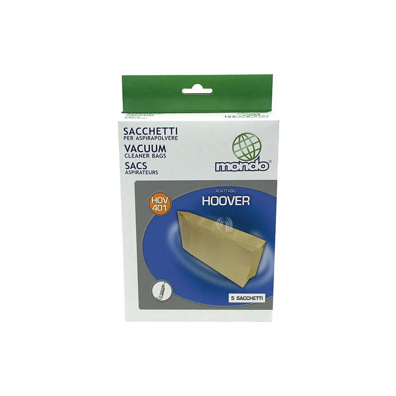 SET 5 SACCHETTI ASPIRAPOLVERE HOOVER