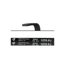 WHIRLPOOL - Cinghia di Trasmissione J5 1270 Poly-V Lavatrice - AST-00126213