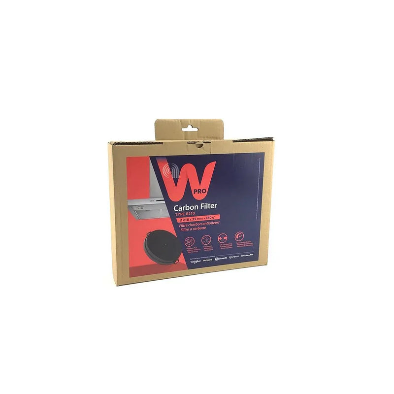Filtro a carbone originale per cappa Whirlpool e Indesit