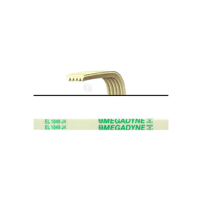 UNIVERSALE - Cinghia di trasmissione J4 1049 per Lavatrice - AST-00126453