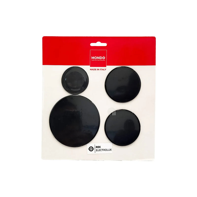 ELECTROLUX, REX, ZANUSSI - Kit Piattelli Bruciatore Piano Cottura - 50247380004