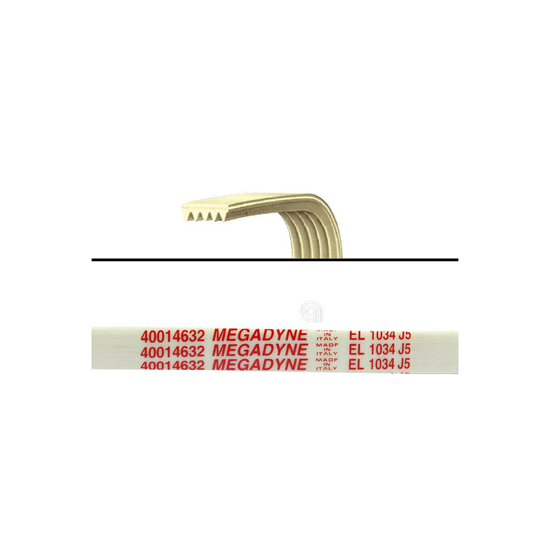 VESTEL BEKO ARCELIK - Cinghia di Trasmissione per Lavatrice J5 1034 - 40014632