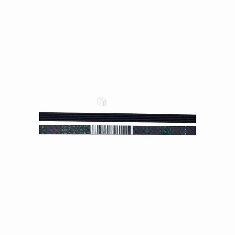 Cinghia Poly-V J5 1252 originale per lavatrice Bosch e altri marchi