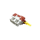Interruttore a pulsante originale lavatrice Electrolux codice 1100991585