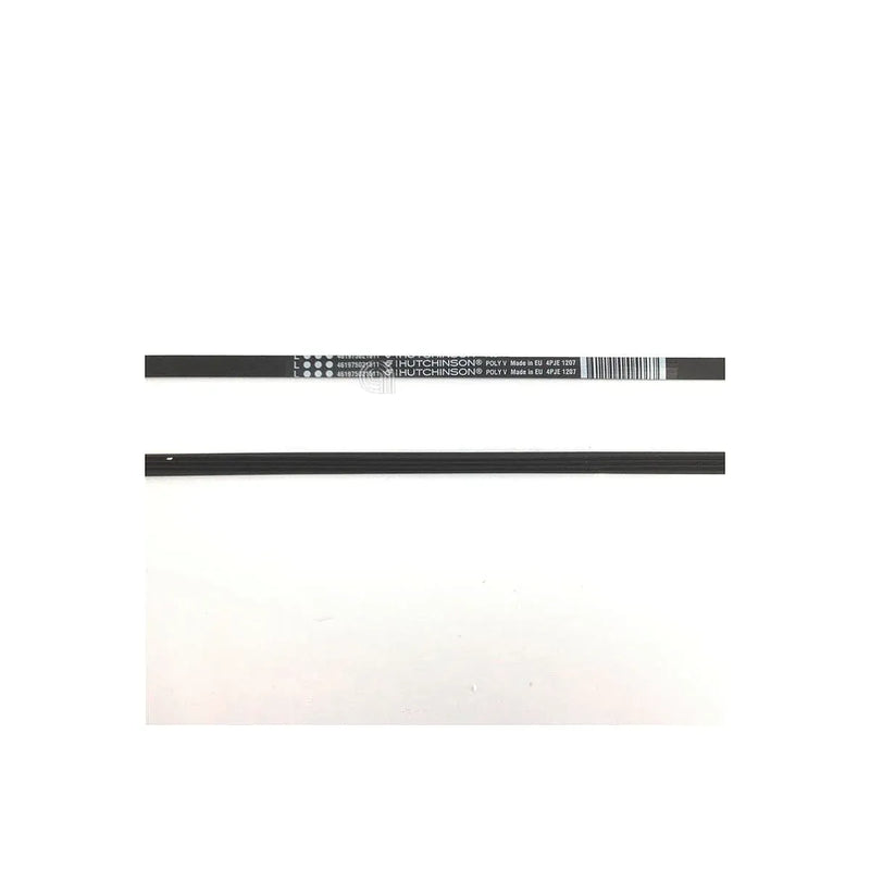 Cinghia J4 1207 Poly-V originale per lavatrice Whirlpool e Indesit