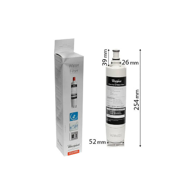 Filtro acqua originale Whirlpool per frigorifero SBS200 e altri modelli