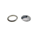 SMEG - Anello e piattello in acciaio inox per piano cottura - S5351