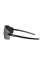 KOO Supernova cycling sunglasses in black matte with photochromic lens side view