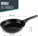 LACOR Padella Kale Alluminio Fuso 24cm - Modello 26524