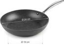 LACOR Padella Easy Alluminio Forgiato 24cm - Modello 27024
