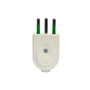 set 10 spine italiane 2p+t 10A bianco mondo