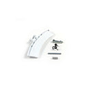 Set maniglia porta asciugatrice Electrolux originale bianco 4055123634
