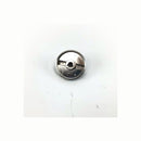 Pomello per piano cottura in vetroceramica Whirlpool e Indesit FTGH 2016 nichel spazzolato