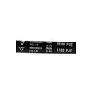 BOSCH SIEMENS BALAY - Cinghia di Trasmissione Poly-V Elastica J5 1189 - 00660579