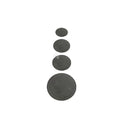 set coperture capsule bruciatore electrolux zanussi nero 4 pezzi