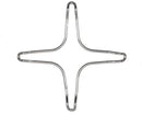 Griglia ausiliaria cucina 255x255 mm acciaio inox