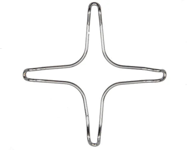 Griglia ausiliaria cucina 255x255 mm acciaio inox