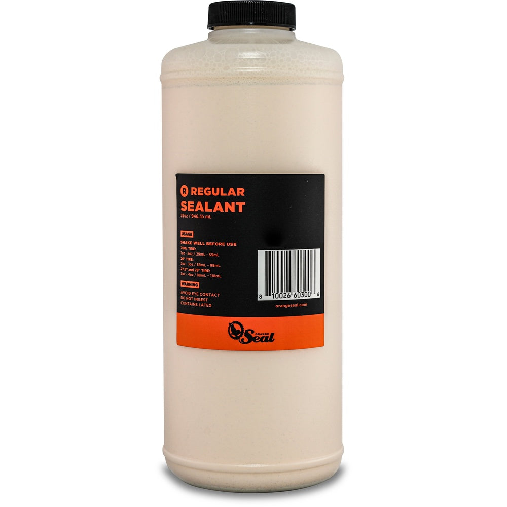 Orange Seal Regular Tire Sealant 32oz bottle with black and orange label on white background