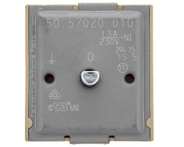 Selettore piano cottura in vetroceramica a 4 posizioni