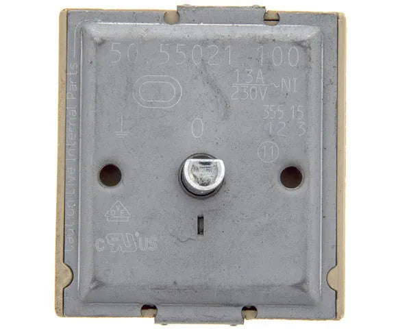 Selettore per piano cottura in vetroceramica