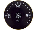Comando termostato friggitrice 0-210ºC nero