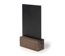 LACOR Portamenú madera de sobremesa pizarra 39415