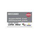 LOFRA - Bruciatore rapido Serie 3 per piano cottura - 03100232