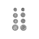 ARISTON, WHIRLPOOL, FRANKE - Kit di bruciatori e piattelli per piano cottura - AST-55605047
