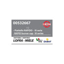 LOFRA, RICAMBI CUCINA, MIELE - Piattello rapido piano cottura - 03190119